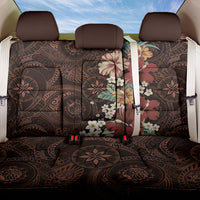 Kanoa Hawai'i Hibiscus Back Car Seat Cover Polynesian Tribal Tattoo Pattern Floral Elements
