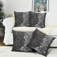 Pauli Hawai'i Hibiscus Pillow Cover Polynesian Tribal Tattoo Pattern Floral Elements LT9 - Polynesian Pride