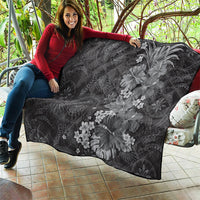 Pauli Hawai'i Hibiscus Quilt Polynesian Tribal Tattoo Pattern Floral Elements