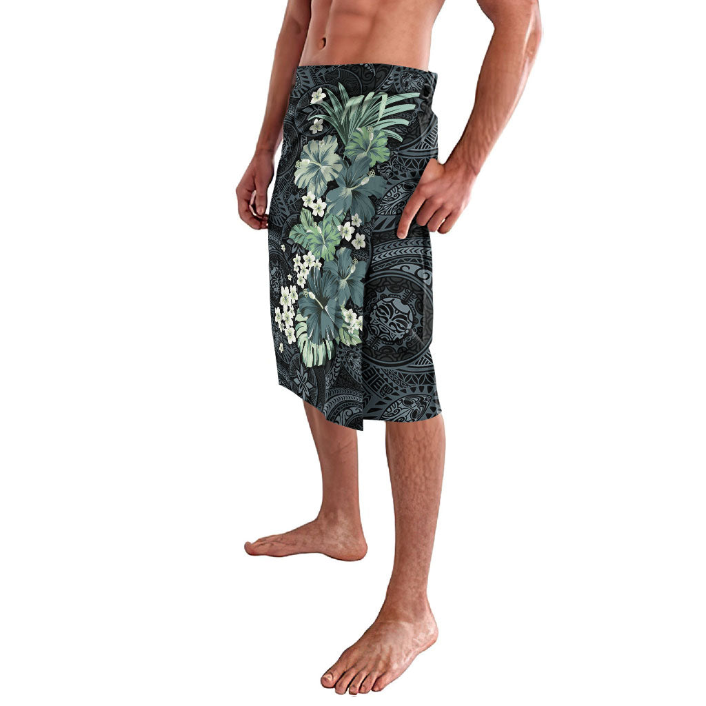Pauliuli Hawai'i Hibiscus Lavalava Polynesian Tribal Tattoo Pattern Floral Elements