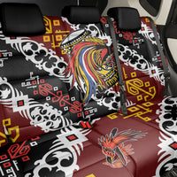 Papua New Guinea Bird Drum Back Car Seat Cover Papuan Batik Motif