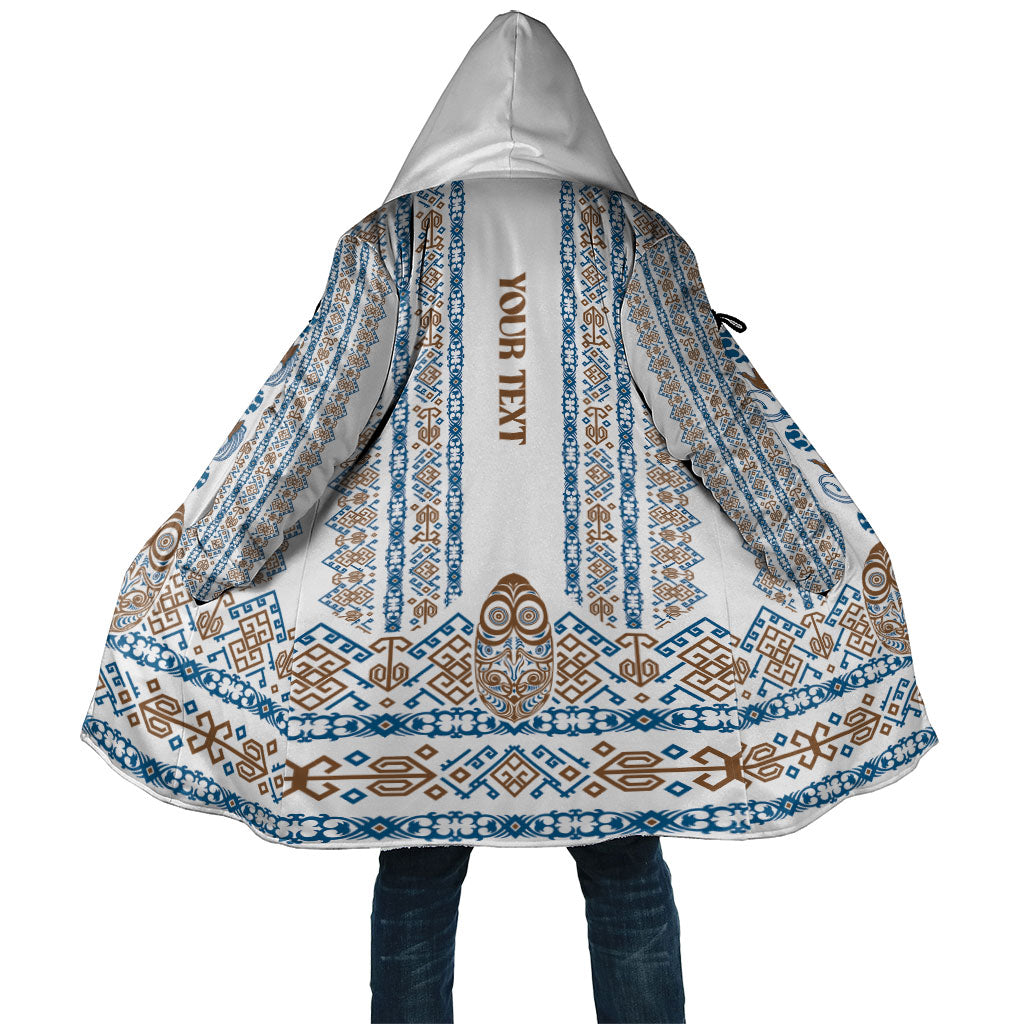 Personalised Papua New Guinea Bird Ethnic Cloak Papuan Batik Inspired Pattern