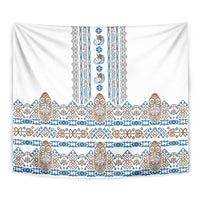 Papua New Guinea Bird Ethnic Tapestry Papuan Batik Inspired Pattern