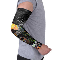Australia New Zealand Personalised Arm Sleeves Maori Aboriginal Art Style - Polynesian Pride