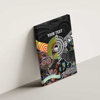 Personalised New Zealand and Australia Canvas Wall Art Maori Mix Aboriginal Art Style LT9 - Polynesian Pride