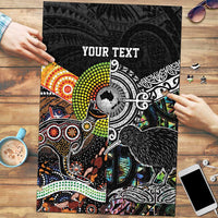 Australia New Zealand Personalised Puzzle Maori Aboriginal Art Style - Polynesian Pride