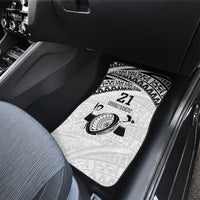 Custom Fiji Rugby Pacific Car Mats Polynesian Palm Tattoo LT9 - Polynesian Pride