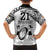 Custom Fiji Rugby Pacific Kid Hawaiian Shirt Polynesian Palm Tattoo