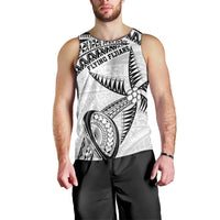 Custom Fiji Rugby Pacific Men Tank Top Polynesian Palm Tattoo LT9 - Polynesian Pride