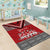 Personalised Tonga Rugby Pacific Area Rug Ikale Tahi Sipi Tau