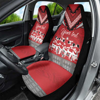 Personalised Tonga Rugby Pacific Car Seat Cover Ikale Tahi Sipi Tau