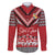 Personalised Tonga Rugby Pacific Family Matching Puletasi and Hawaiian Shirt Ikale Tahi Sipi Tau