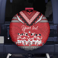 Personalised Tonga Rugby Pacific Spare Tire Cover Ikale Tahi Sipi Tau LT9 - Polynesian Pride
