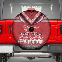 Personalised Tonga Rugby Pacific Spare Tire Cover Ikale Tahi Sipi Tau LT9 - Polynesian Pride