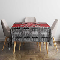 Personalised Tonga Rugby Pacific Tablecloth Ikale Tahi Sipi Tau LT9 - Polynesian Pride