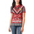 Personalised Tonga Rugby Pacific Women Polo Shirt Ikale Tahi Sipi Tau