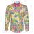 Hawaiian Palaka Family Matching Puletasi and Hawaiian Shirt Hibiscus Palm Leaf Pattern - Polynesian Pride