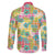 Hawaiian Palaka Family Matching Puletasi and Hawaiian Shirt Hibiscus Palm Leaf Pattern - Polynesian Pride