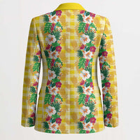 Hawaiian Palaka Blazer Hibiscus Pineapple Lei - Polynesian Pride