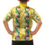 Hawaiian Palaka Family Matching Puletasi and Hawaiian Shirt Hibiscus Pineapple Lei - Polynesian Pride