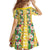 Hawaiian Palaka Kid Short Sleeve Dress Hibiscus Pineapple Lei - Polynesian Pride