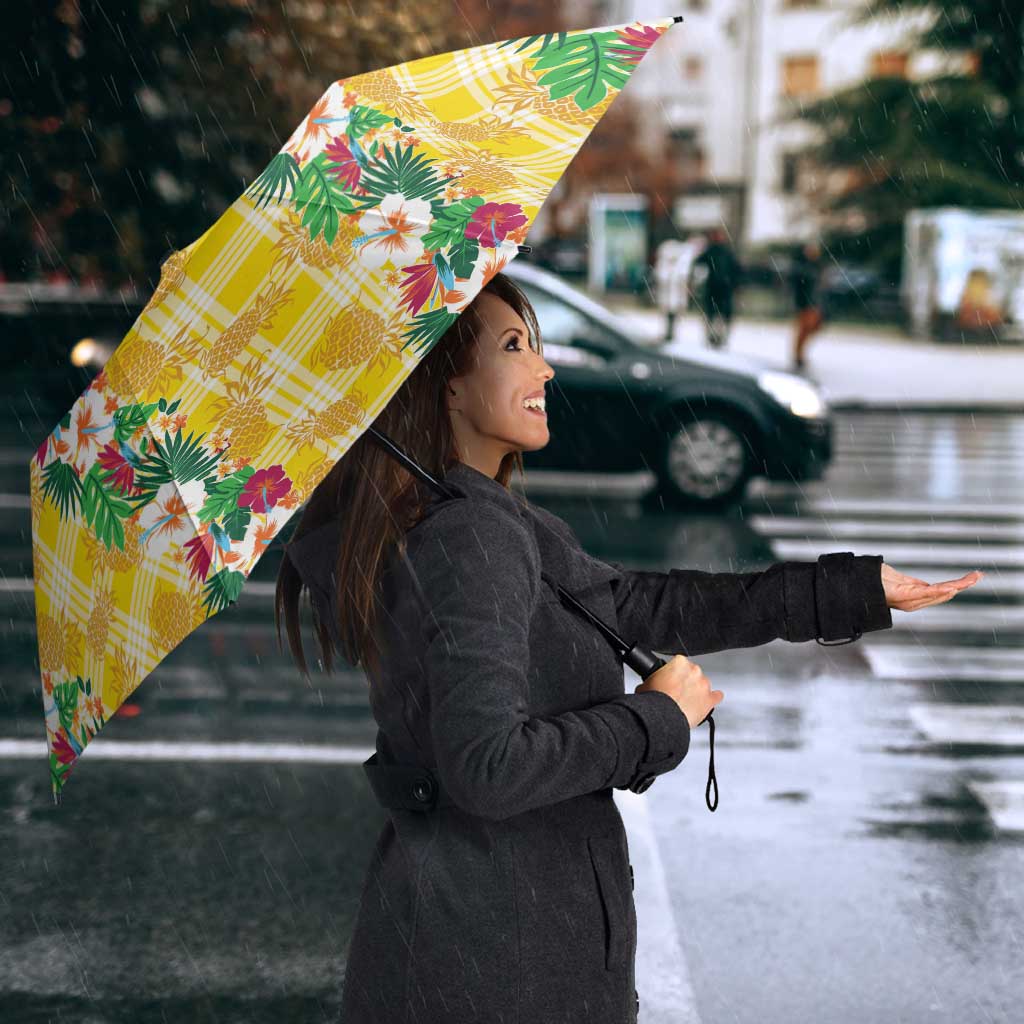 Hawaiian Palaka Umbrella Hibiscus Pineapple Lei - Polynesian Pride