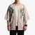 Peach Hawaiian Palaka Kimono Kukui Nut Money Lei - Polynesian Pride