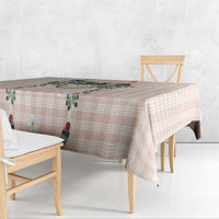 Peach Hawaiian Palaka Tablecloth Kukui Nut Money Lei LT9 - Polynesian Pride