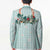 Turquoise Hawaiian Palaka Blazer Kukui Nut Money Lei - Polynesian Pride
