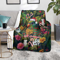 Meri Kirihimete Kakapo Santa Blanket Merry Christmas with Tropical Vibe LT9 - Polynesian Pride