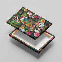 Meri Kirihimete Kakapo Santa Canvas Wall Art Merry Christmas with Tropical Vibe LT9 - Polynesian Pride