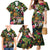 Meri Kirihimete Kakapo Santa Family Matching Mermaid Dress and Hawaiian Shirt Merry Christmas with Tropical Vibe