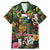 Meri Kirihimete Kakapo Santa Family Matching Mermaid Dress and Hawaiian Shirt Merry Christmas with Tropical Vibe