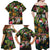 Meri Kirihimete Kakapo Santa Family Matching Off Shoulder Maxi Dress and Hawaiian Shirt Merry Christmas with Tropical Vibe