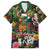 Meri Kirihimete Kakapo Santa Family Matching Off Shoulder Maxi Dress and Hawaiian Shirt Merry Christmas with Tropical Vibe