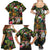 Meri Kirihimete Kakapo Santa Family Matching Summer Maxi Dress and Hawaiian Shirt Merry Christmas with Tropical Vibe