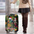 Meri Kirihimete Kakapo Santa Luggage Cover Merry Christmas with Tropical Vibe