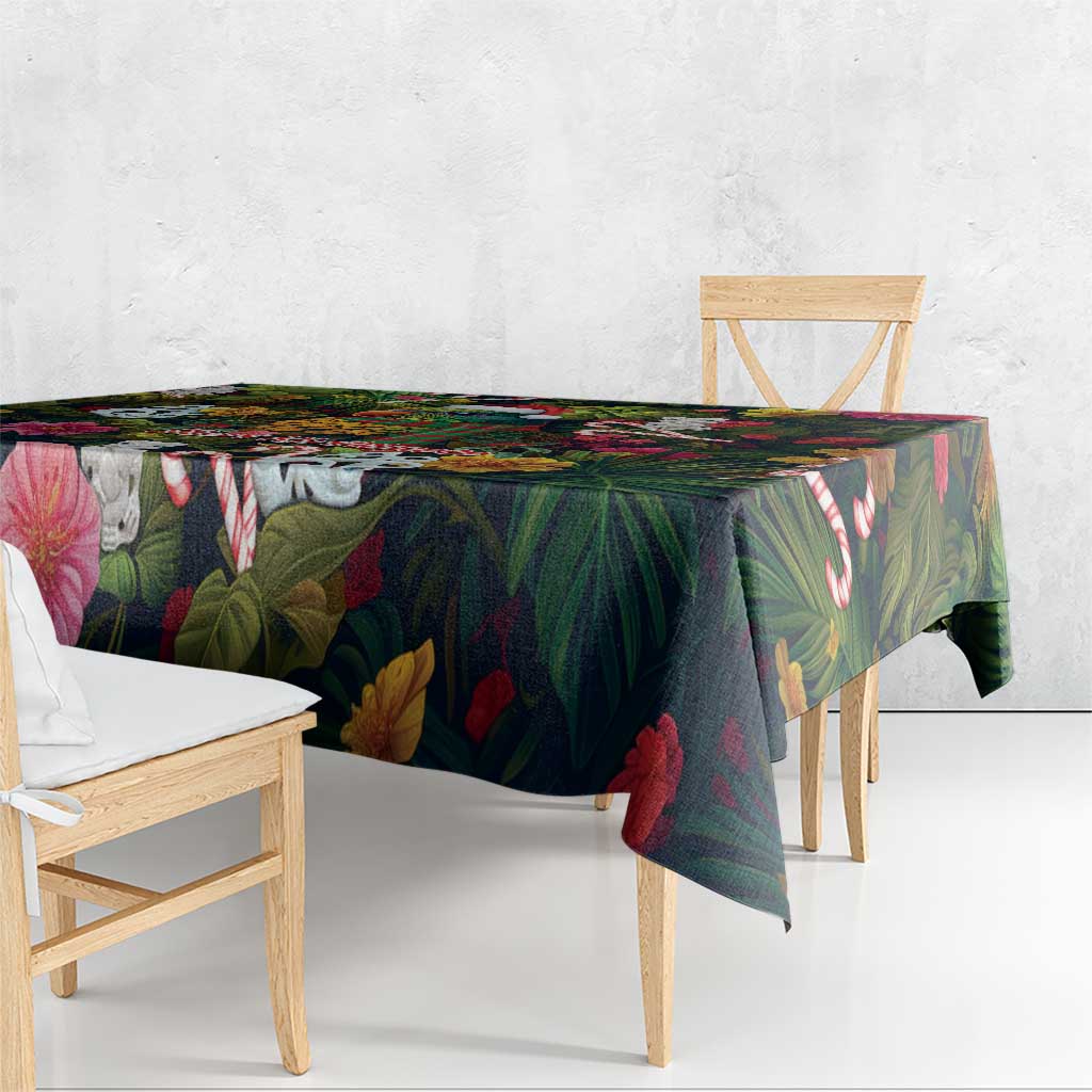 Meri Kirihimete Kakapo Santa Tablecloth Merry Christmas with Tropical Vibe LT9 - Polynesian Pride