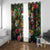 Meri Kirihimete Kakapo Santa Window Curtain Merry Christmas with Tropical Vibe