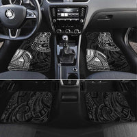 Polynesian Turtle Tribal Tattoo Car Mats Black Style LT9 Set 4pcs Black - Polynesian Pride