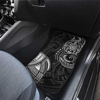 Polynesian Turtle Tribal Tattoo Car Mats Black Style LT9 - Polynesian Pride