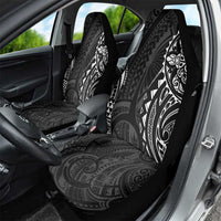 Polynesian Turtle Tribal Tattoo Car Seat Cover Black Style