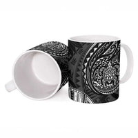 Polynesian Turtle Tribal Tattoo Ceramic Mug Black Style LT9 - Polynesian Pride