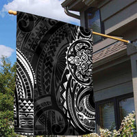 Polynesian Turtle Tribal Tattoo Garden Flag Black Style LT9 - Polynesian Pride