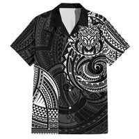 Polynesian Turtle Tribal Tattoo Hawaiian Shirt Black Style LT9 Black - Polynesian Pride