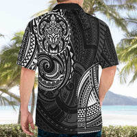 Polynesian Turtle Tribal Tattoo Hawaiian Shirt Black Style LT9 - Polynesian Pride