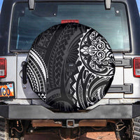 Polynesian Turtle Tribal Tattoo Spare Tire Cover Black Style LT9 Black - Polynesian Pride