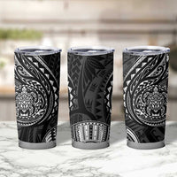 Polynesian Turtle Tribal Tattoo Tumbler Cup Black Style LT9 - Polynesian Pride