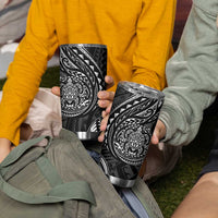 Polynesian Turtle Tribal Tattoo Tumbler Cup Black Style LT9 - Polynesian Pride