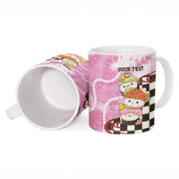Personalized Japanese Kawaii Sushi Roll Ceramic Mug Wagara Palaka Pattern LT9 - Polynesian Pride